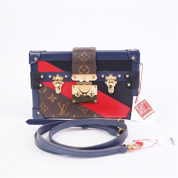 Túi LV Trunk sọc chéo đỏ đen (FL4109) (LN) sz20 KG+