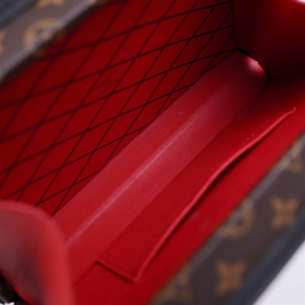 Túi LV Trunk đen in họa tiết sz19 (LN) KG+