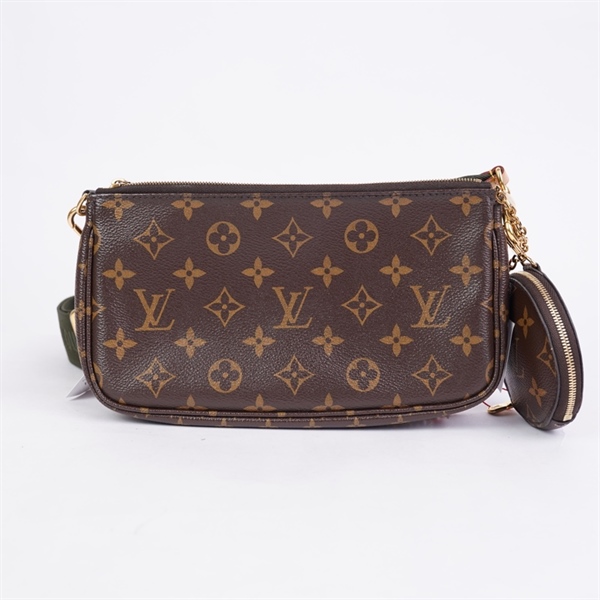 Túi LV Multi Pochette hoa nâu 3 món (DR3290) (LN) KG
