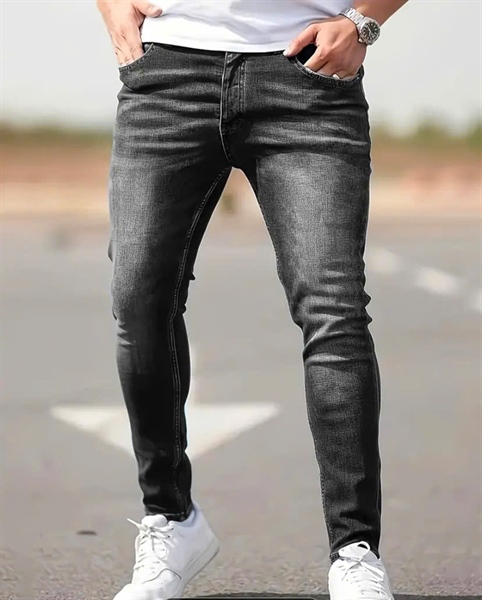 Quân Jean Nam mẫu mới Xám bạc Chất liệu Co Giăn Tốt Form Dáng Chuẩn Size MDenim Menswear Pants Có Tui
