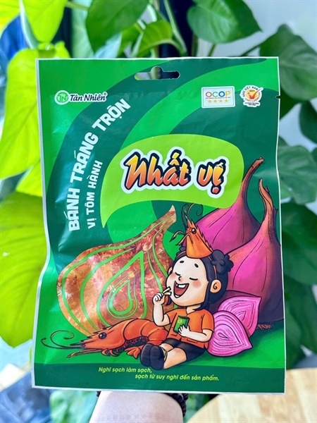Bánh tráng trộn Nhất Vị Tôm Hành 20gr x 500 gói