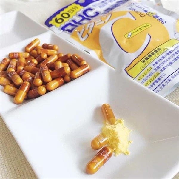 Viên uống Vitamin C DHC 120 viên dùng 60 ngày