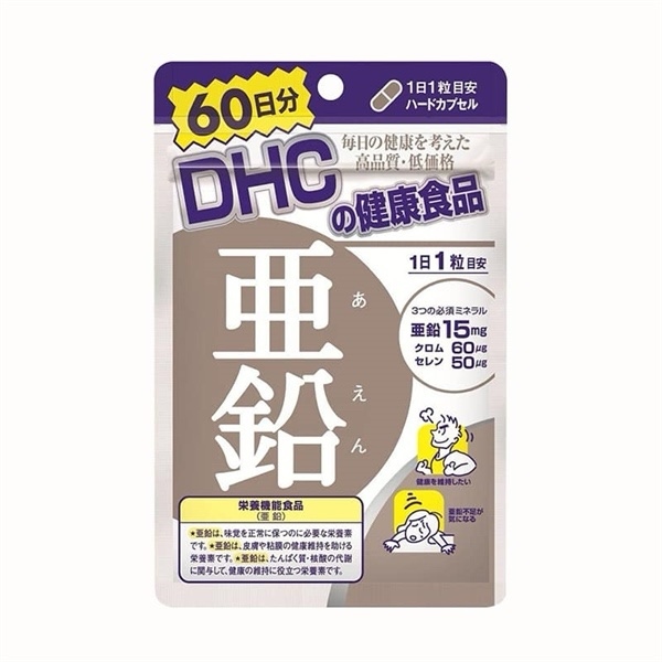 Viên uống bổ sung kẽm DHC 60 viên
