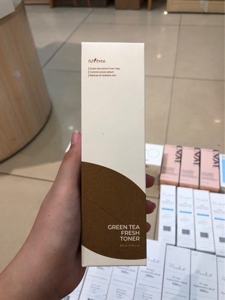 CTTD - Toner ISTREE - Green Tea Fresh 200ml - Nhập khẩu VAT