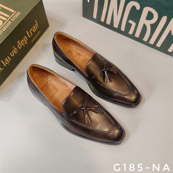 GIÀY LOAFER CHUÔNG MŨI VUÔNG