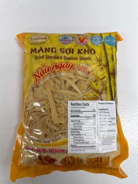Măng Sợi Khô