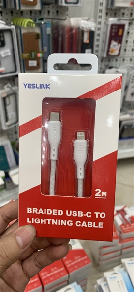 Cáp YESLINK 27W C-L 2M