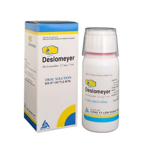 Deslomeyer (Desloratadine 2,5mg) (Hộp 1 chai 45ml) - Meyer - BPC