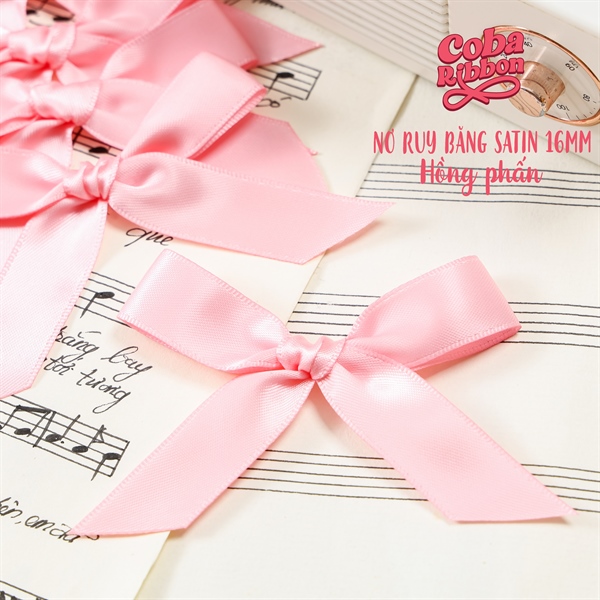 Nơ satin bề rộng 16mm (1.6cm)