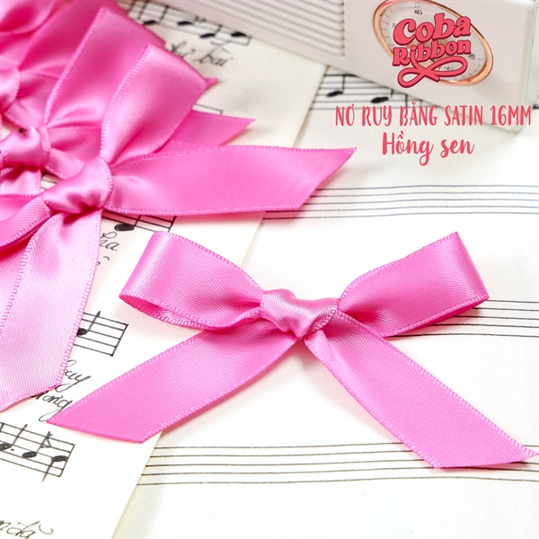 Nơ satin bề rộng 16mm (1.6cm)