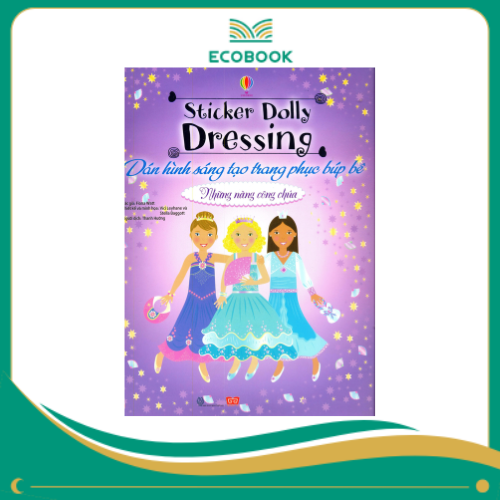 Dán hình trang phục búp bê - Những nàng công chúa_ST_USB