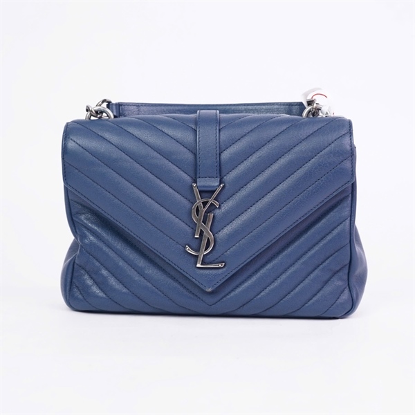 Túi YSL đeo chéo xanh (MAL487213-1217) sz23 (A-T) KG+