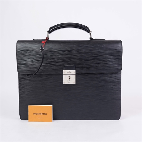 Túi LV cặp táp đen kèm chìa sz39 (HV) KG+