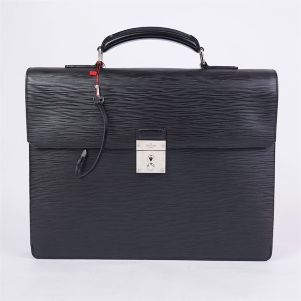 Túi LV cặp táp đen kèm chìa sz39 (HV) KG+