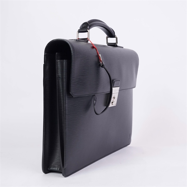 Túi LV cặp táp đen kèm chìa sz39 (HV) KG+