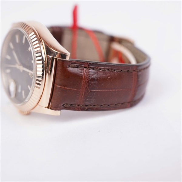 Đồng hồ Rolex nâu (6A5252F0-118315) sz38 (HC)+