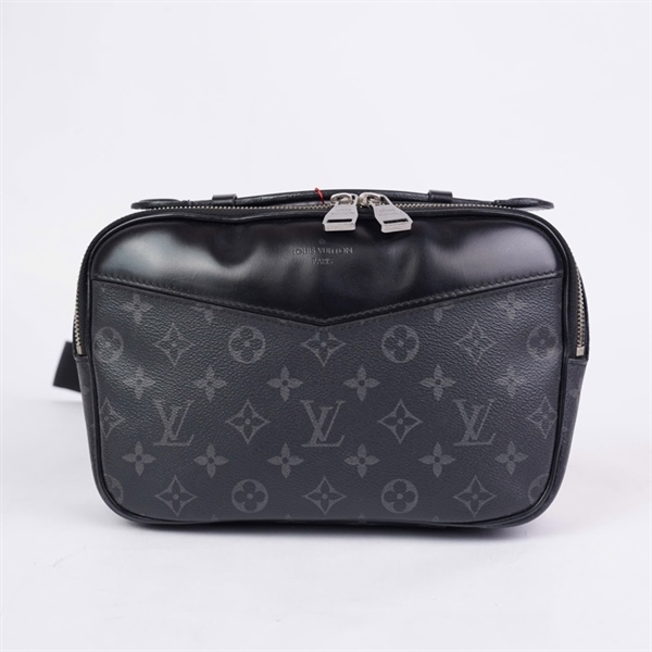 Túi LV Belt hoa đen (MB0127) sz24 (HV) KG+