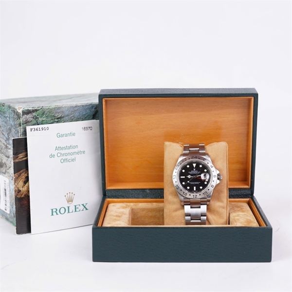 Đồng hồ Rolex bạc viền số (16570) sz44 (HC) KG+