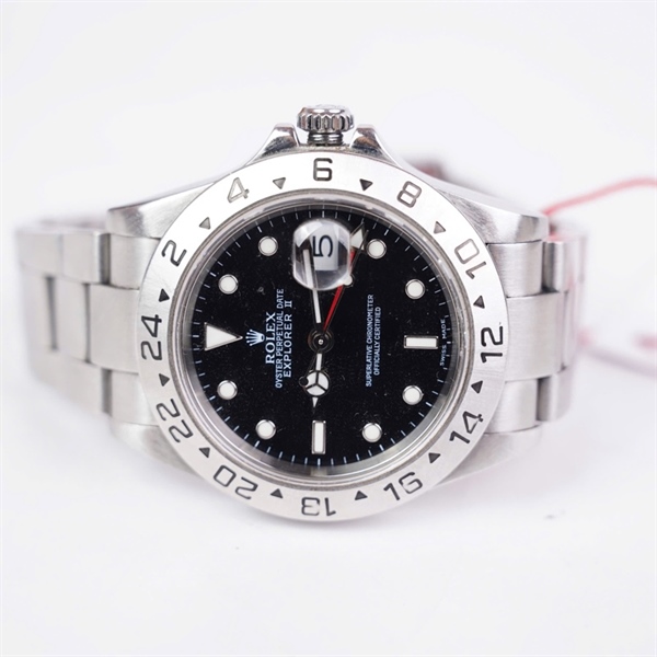 Đồng hồ Rolex bạc viền số (16570) sz44 (HC) KG+