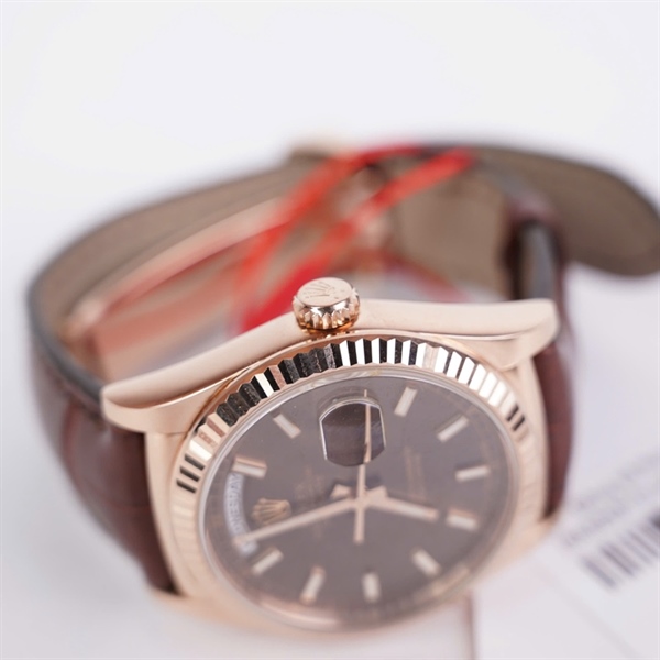 Đồng hồ Rolex nâu (6A5252F0-118315) sz38 (HC)+