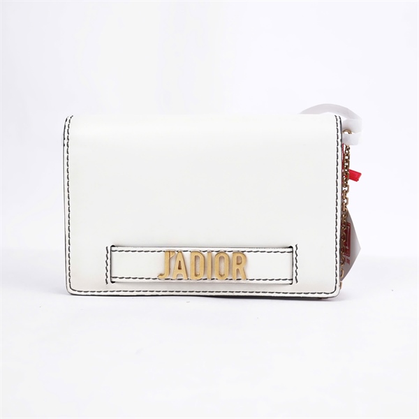 Túi Dior J'adior trắng (12-MA-0117) sz19 (A-T) KG+