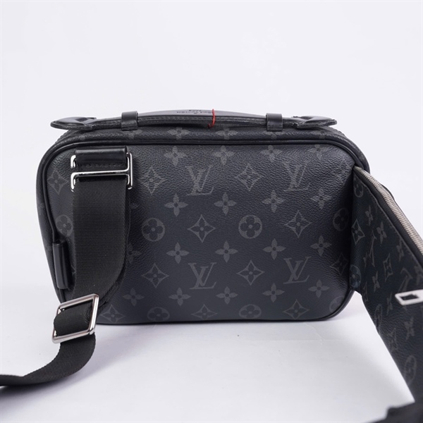 Túi LV Belt hoa đen (MB0127) sz24 (HV) KG+