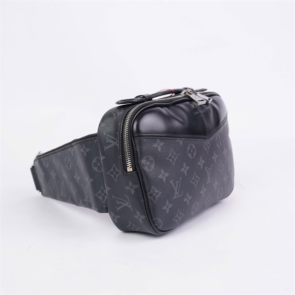 Túi LV Belt hoa đen (MB0127) sz24 (HV) KG+