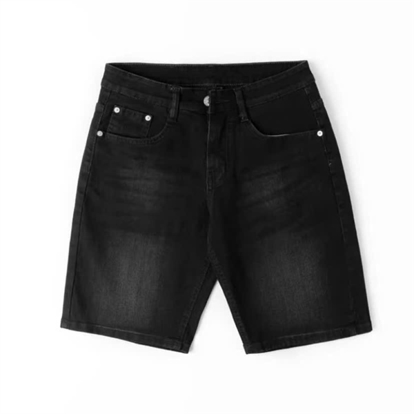 Quần short jean nam vải cotton mẫu mới _ Co giãn nhẹ 4 chiều màu Menswear Ong