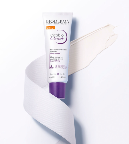 KCN Cho Da Nhạy Cảm Cần Phục Hồi Da Bioderma Cicabio Creme + SPF 50+ 40ML
