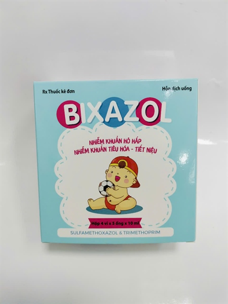 Thuốc Bixazol CPC1 Hà Nội Thuốc kháng inh điều trị nhiễm khuẩn (H*4vỉ*5ống*10ml)