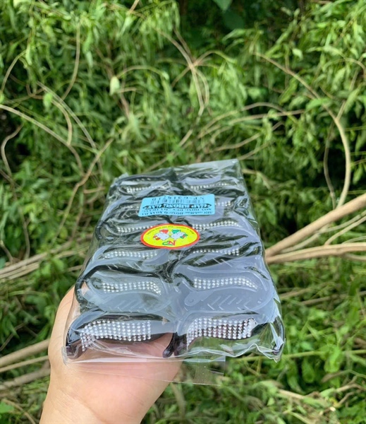 KẸP CÀNG CUA 5 RĂNG ĐÍNH ĐÁ MIX