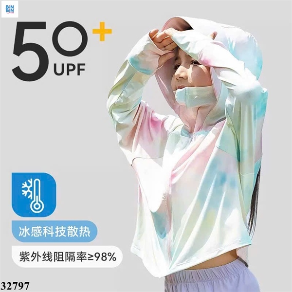 32797-Áo Chống Nắng Loang 7 Màu