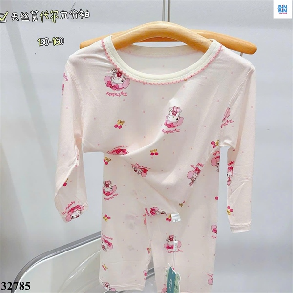 32785-Bộ tencel TD Melody mơ vàng