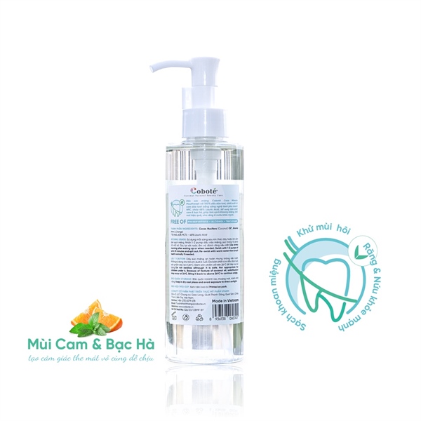Dầu súc miệng 200ml Coboté