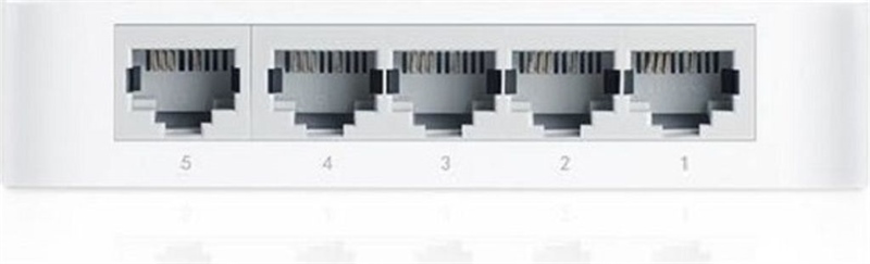 Thiết bị chuyển mạch 5 cổng (Switch 5P), tốc độ 10/100 Mbps, 5V 0.6A, vỏ nhựa - Và dịch vụ lắp đặt tận nơi