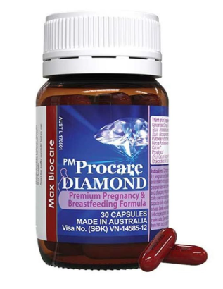 Procare diamond (Lọ*30viên) Thuốc bổ bà bầu - Australia