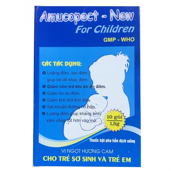 Thuốc Amucopect - New for children (H*10gói) - TW 1