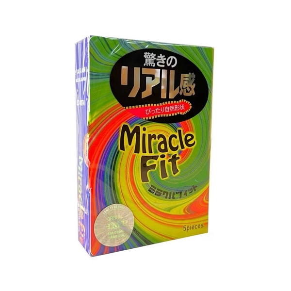 Bao cao su Sagami Miracle Fit (H*5cái) - Japan