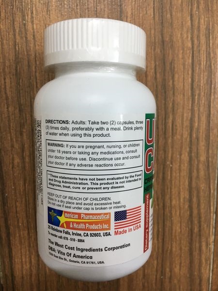Urocare (Làm giảm cholesterol trong máu) (Lọ*60viên) - USA