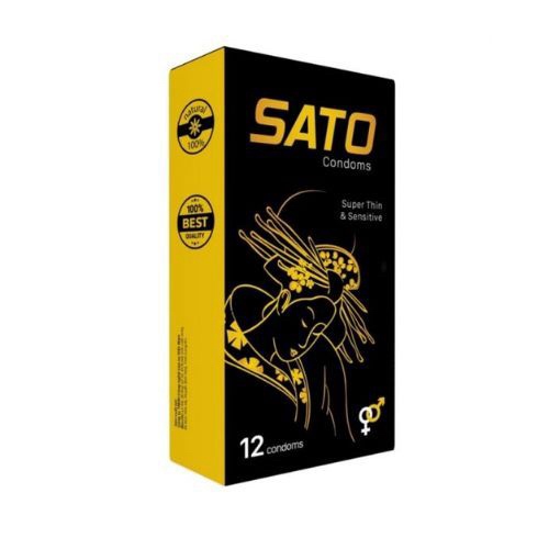 Bao cao su SATO Super Thin & Sensitive (Hộp*12cái) - Nhất Nhất