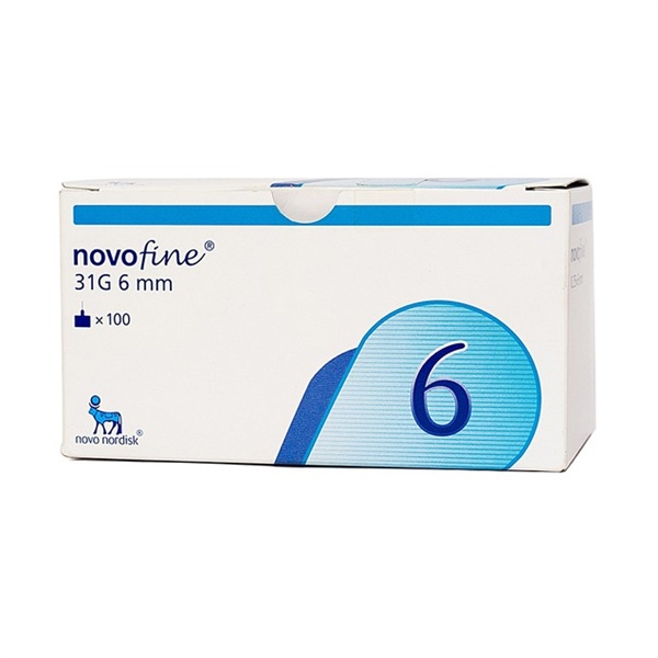 Novofine Needle 31G 0,25x6mm (H*100 kim) - Đan mạch
