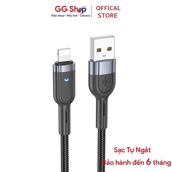 Cáp Sạc Iphone Tự Ngắt Khi Đầy Pin