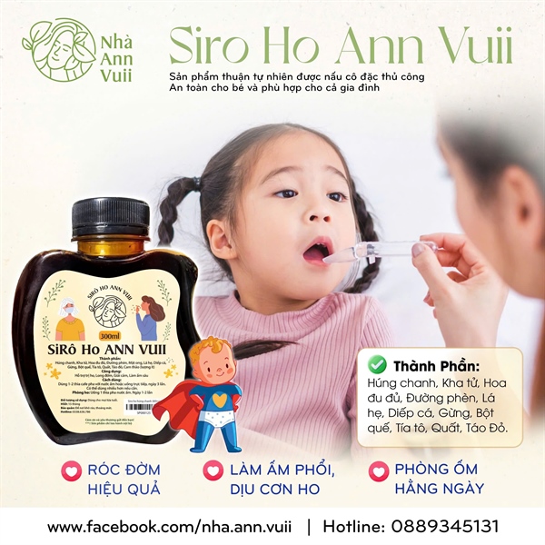 Siro ho Ann Vuii 300ml