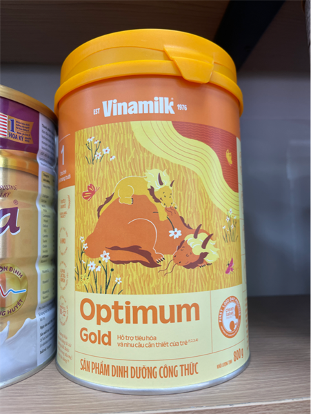 Sữa bột Optimum Gold 1 800g