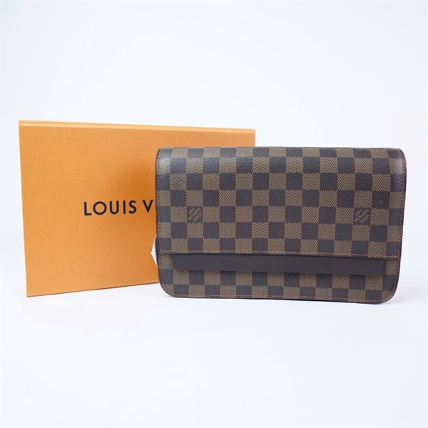Túi LV Clutch ô vuông nâu (SN4038) sz24 (LT) KG+