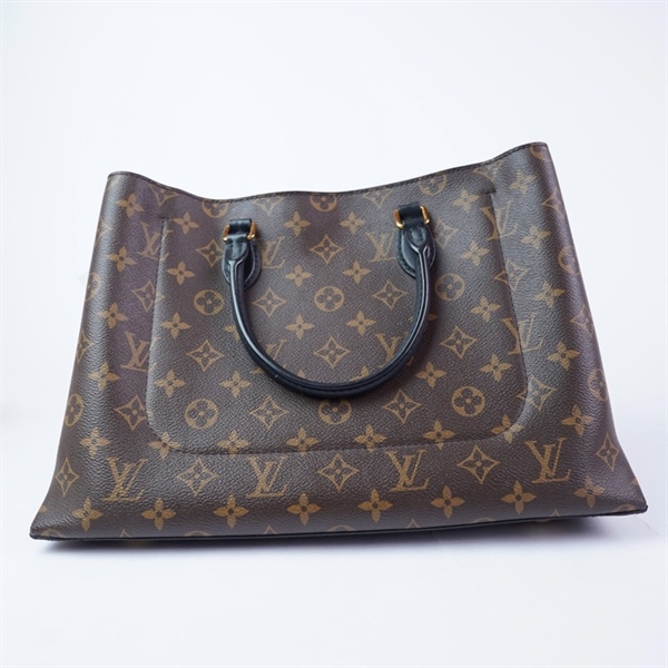 Túi LV Handle hoa nâu kèm ổ+2 chìa (AH1143) sz35 (HC) +