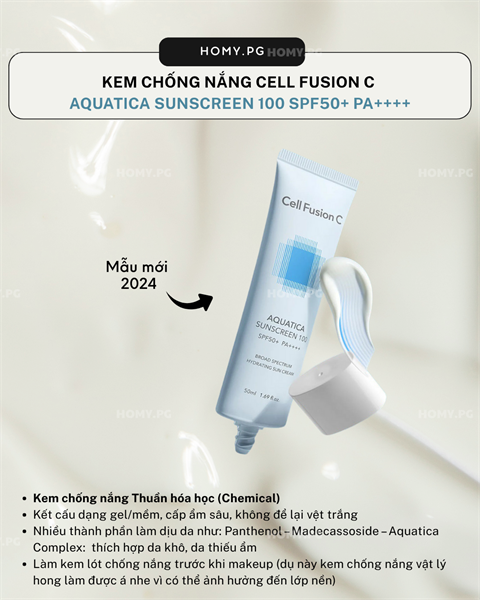 KEM CHỐNG NẮNG CELL FUSION C