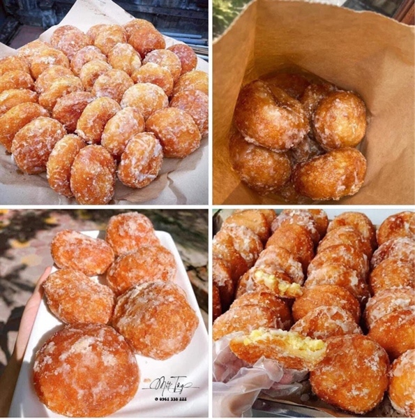Bánh rán mật, đường to