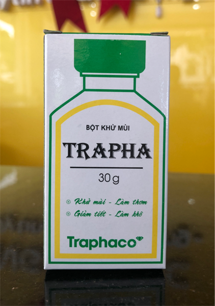 Bột khử mùi Trapha