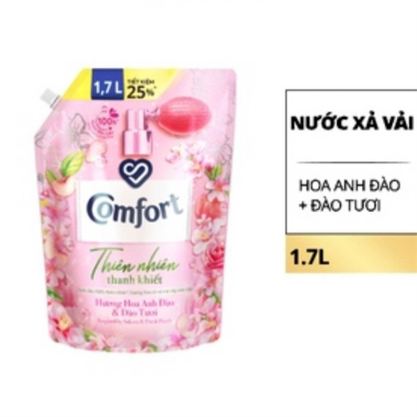 COMFORT TN Thanh Khiết H.Hoa Anh Đào & Đào Tươi 1.7L